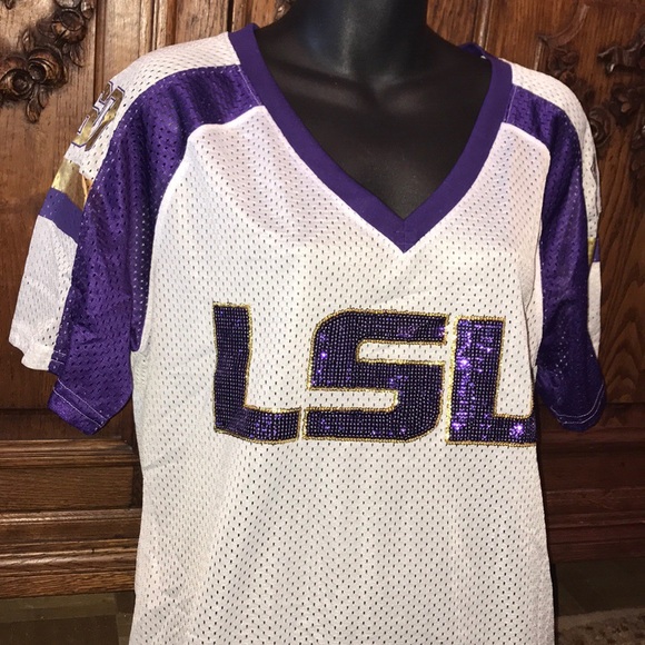 sequin lsu shirt